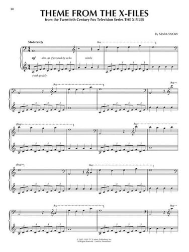 Horror Music: Solo de Piano - 34 thèmes de films et séries pour piano solo | Recueil de partitions Piano Solo Songbook | 34 arrangements emblématiques de bandes originales pour piano – vue 7