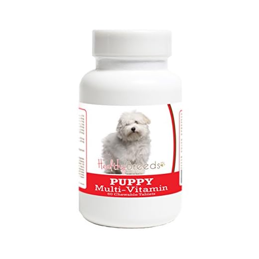 Healthy Breeds Coton de Tulear Puppy Dog Multivitamin Tablet 60 Count