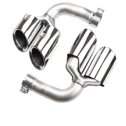 Embout de silencieux quadruple Nissan Cayenne 9Y0 SUV pour remplacer les sorties d'origine