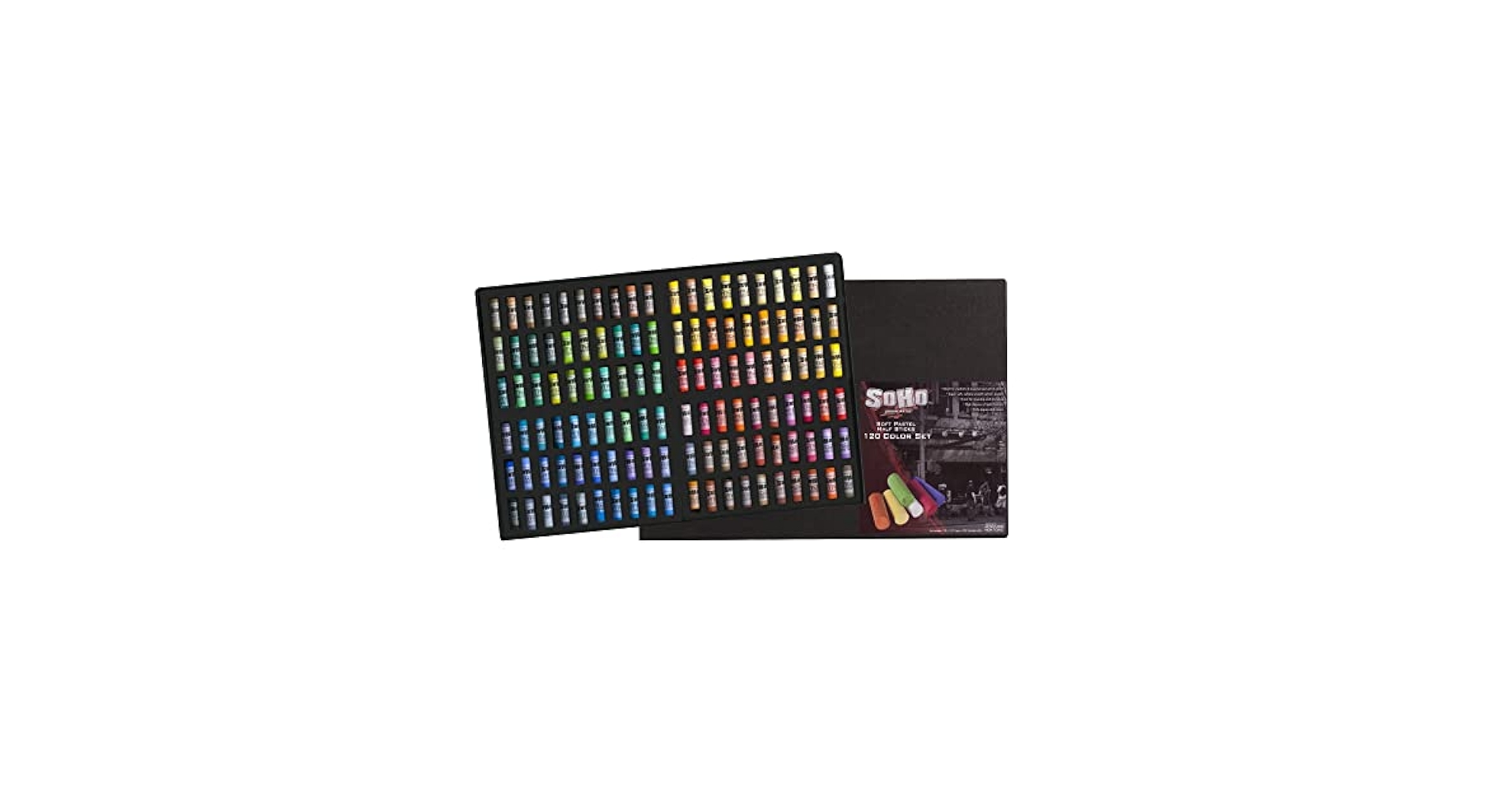 Amazon.com: Soho Urban Artist Soft Pastels Set of 120 Unique