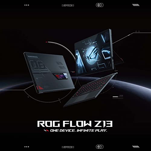 Asus Rog Flow Z13 (2022) Gaming Laptop Tablet, 13.4” 120Hz Ips Type Fhd 16:10 Display, Intel Core I5-12500H Cpu, 16Gb Lpddr5, 512Gb Pcie Ssd, Free Bundle Detachable Rgb Keyboard, Gz301Za-Ps53, Black #TOP2