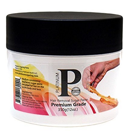 Sugaring Platinum Waxing paste 12oz No Strips Needed