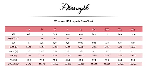Dreamgirl Women's Capri Garter Dress with Attached Fence Net Thigh-High Stockings, Black, One Size - Thumbnail 4