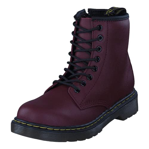 Dr. Martens DELANEY, Stivali Unisex Bambino, Rosso...