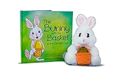 The Bunny with the Basket book and stuffed animal