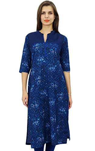 Bimba Camicetta stampata etnica indiana Kurta