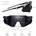 SEKKAF Polarized Sports Sunglasses for Men Women, UV Protection Lightweight Sun Glasses Running Cycling, Non-Slip Nose Pads