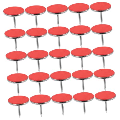 balacoo Enhanced Night Visibility 50 Reflective Push Pins for Outdoor Activities Trail Marking and Hunting