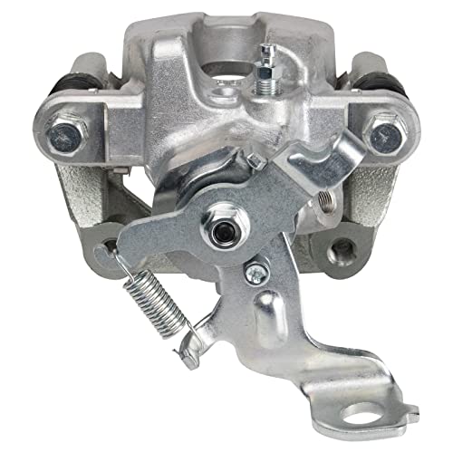 Image of TRQ Rear Left Brake Caliper w /Bracket Drivers Side