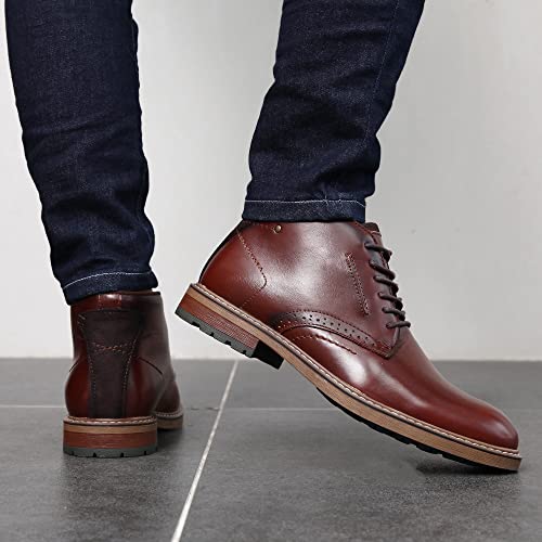 Image of Arkbird Men's Chukka Boots Genuine Leather Ankle Boot for Men Classic Casual Oxford Style Footwear