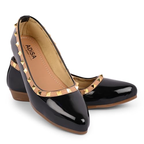 Image of Women Girls Slip On Ballet Flats