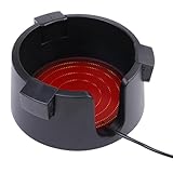 「2 in 1デザイン：カップホルダー+加熱マット」 MACOLAUDER カップウォーマー 45℃恒温 ホット 保温コースター コーヒーマグカップ 卓上 オフィス 自宅 ココア/水/牛乳/お酒/お茶/コーヒーなど