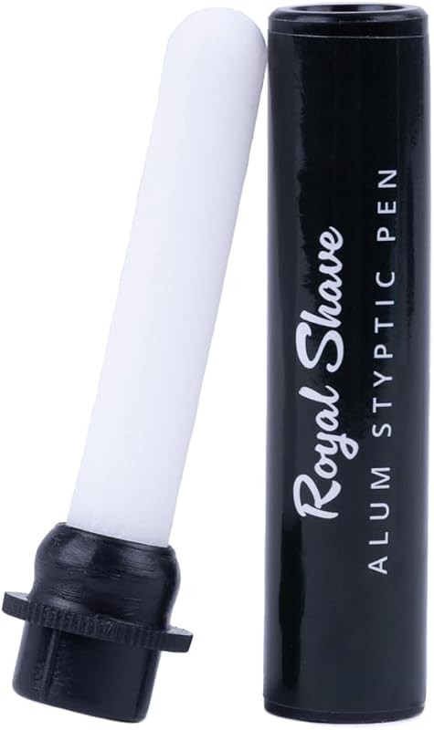 Caneta hemostática de alúmen Royal Shave com capa protetora