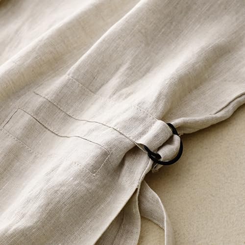 MINTLIMIT Women's Linen Vest Casual Sleeveless Blazers Lightweight Cotton Cardigan Spring Summer Jacket Waistcoat3