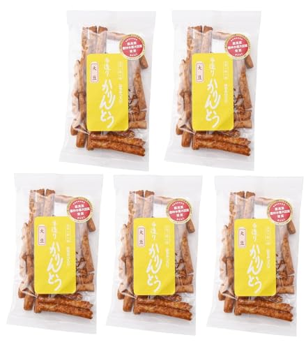 畦道グループ食品加工組合 手造りかりんとう はちみつ入り 大豆 70g×5袋 無添加 農林水産大臣賞受賞 おやつ