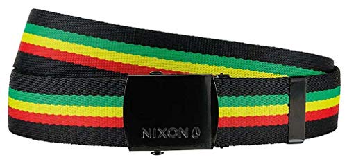 Nixon Basis Belt Rasta One Size