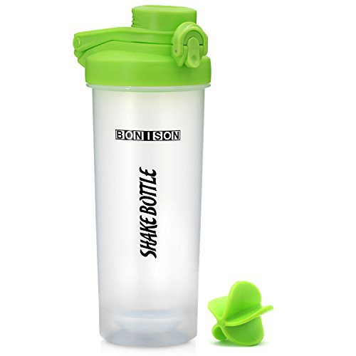 Mix Whip Blend & Shake Clear Classic Colored Screw Top Shaker Bottle Wire Whisk Sport Mixer Smoothie Protein Weight Loss Shakes & Powders Water Bottle (24oz-green) Mix Whip Blend & Shake Clear Classic Colored Screw Top Shaker Bottle Wire Whisk Sport Mixer Smoothie Protein Weight Loss Shakes & Powders Water Bottle (24oz-green)