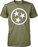 Tennessee Flag, Tennessee Stars, Flag of Tennessee Men's T-shirt, NOFO Clothing Co.