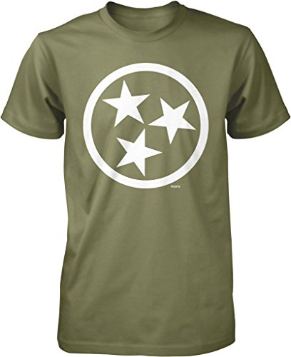 NOFO Clothing Co Tennessee Flag, Tennessee Stars, Flag of Tennessee Men's T-Shirt