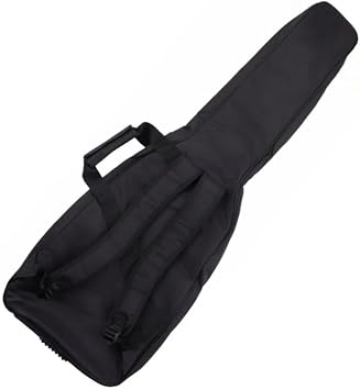 EVH Wolfgang Striped Series Gig Bag with Nylon Side Handles and Back Straps for Electric Guitars (Black, 20 mm) | Nylon Side Handles and Back Straps for Electric Guitars Black, 20 mm, 20 mm