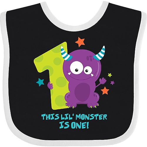 inktastic Monster 1st Birthday Baby Bib