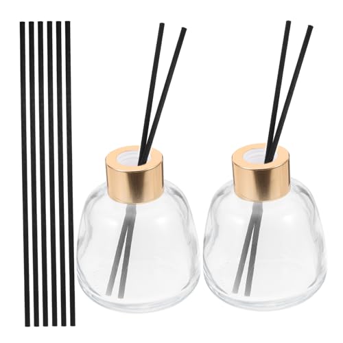 Cabilock Eleganter Parfüm-diffusor-flaschenhalter Aus Glas Nachfüllbar für Heimdekoration