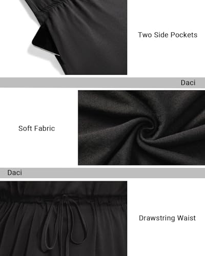 Daci Plus Size Swimsuit Cover Ups - Women Strapless Beach Tube Tops Bathing Suit Coverup with Pockets3