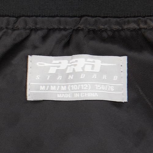 Chaqueta de satén de corte bomber Pro Standard NBA Classic negra para niños 2