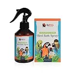 Eucalyptus and Thyme Extract Bird Bath Spray I Special Herbal Formula for Vibrant and Healthy Feathers I Suitable for All Birds - 8 Fl Oz.