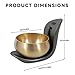 Automatic Singing Bowl – Hands-Free Sound Healing Bowl for Meditation, Yoga, Mindfulness, Energy Healing, Deep Relaxation & Sleep,Auto-Striking Himalayan Singing Bowl with Resonant Tone