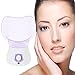 CGBF-Gesichtssauna Gesichtsdampfer Professionelle Gesicht Dampf Hot Mist Moisturizing Inhaler Luftbefeuchter Gesicht Spa für Deep Clean Mitesser Akne Poren Soothing Sinusitis Familien-Gebrauch,Lila