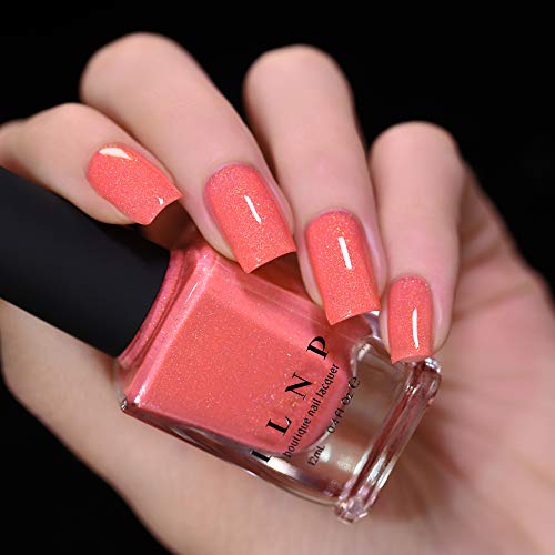 Image of ILNP Riley - Coral Shimmer Holographic Nail Polish