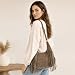 Imagen de OPLERT Bolso con Flecos de Gamuza Sintética Bandolera Western Boho para Mujer