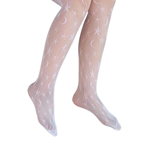 HeiBai Xiong Goth Fishnets Socks Punk Skull Tights Sheer Pantyhose Stockings For Women