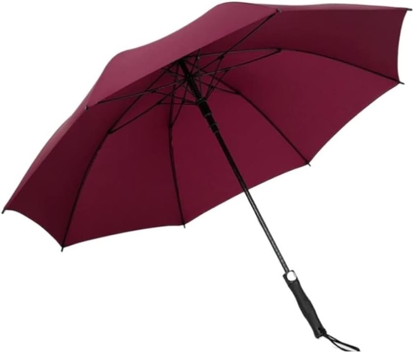 Windproof Umbrella Strong Umbrellas Automatic Open Golf Umbrella with Frosted Handle Oversize Umbrella Windproof Umbrellas for Rain (Color : B, Size : 94cm)