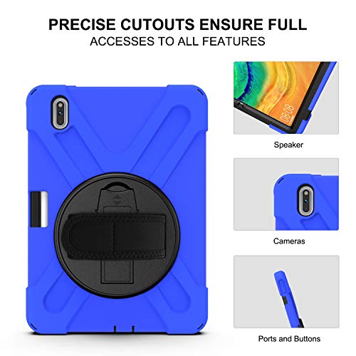 Coque Huawei MatePad Pro 10.8 antichoc à support rotatif 360