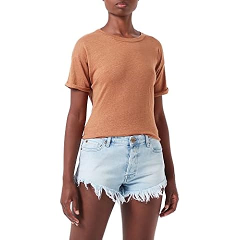 Replay Damen WB425 Jeans-Shorts, 10 Blue Denim, 33 Cover