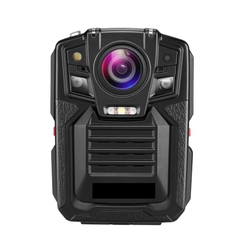 Cámara corporal ley 1080P, grabadora de vídeo para seguridad con visión nocturna IR y 64GB