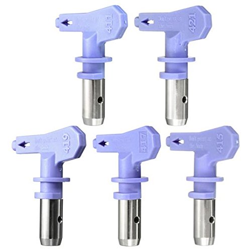 EsportsMJJ Light Purple Airless Spray Gun Tips 4 Series 11-21 pour Wagner Atomex Graco Titan Paint Spray Tip -11