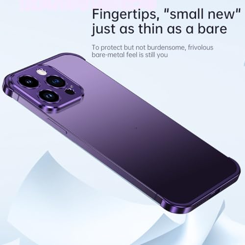 Couverture de coussinets d'angle en métal pour sécuriser l'objectif de l'iPhone 14