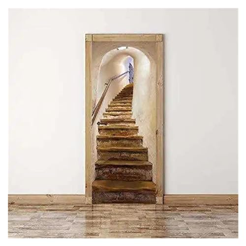 Sparadrap de décoration de maison pour masquer les imperfections de porte usée - 2