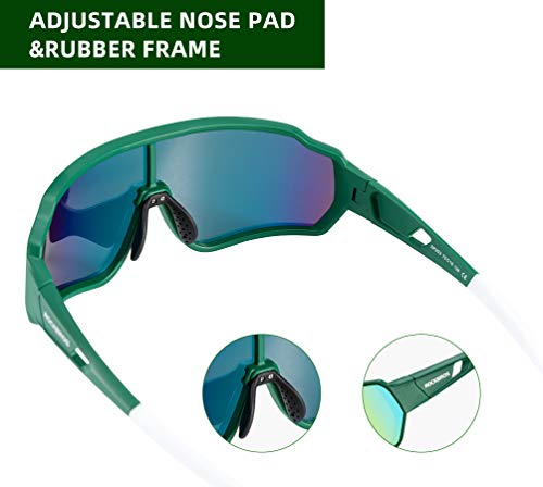 Image of ROCKBROS Polarized Sunglasses UV Protection for Women Men Cycling Sunglasses