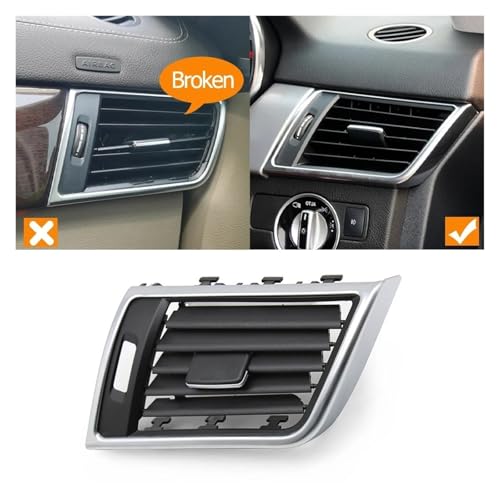 Ventilación delantera Benz W166 para regular flujo aire acondicionado ML GL izquierdo 7