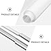 FOMIYES 3pcs Bathroom Toilet Paper Holder Set with Spring Coil Rods Plastic Roll Paper Tool for Wall Mount Toilet Tissue Winder