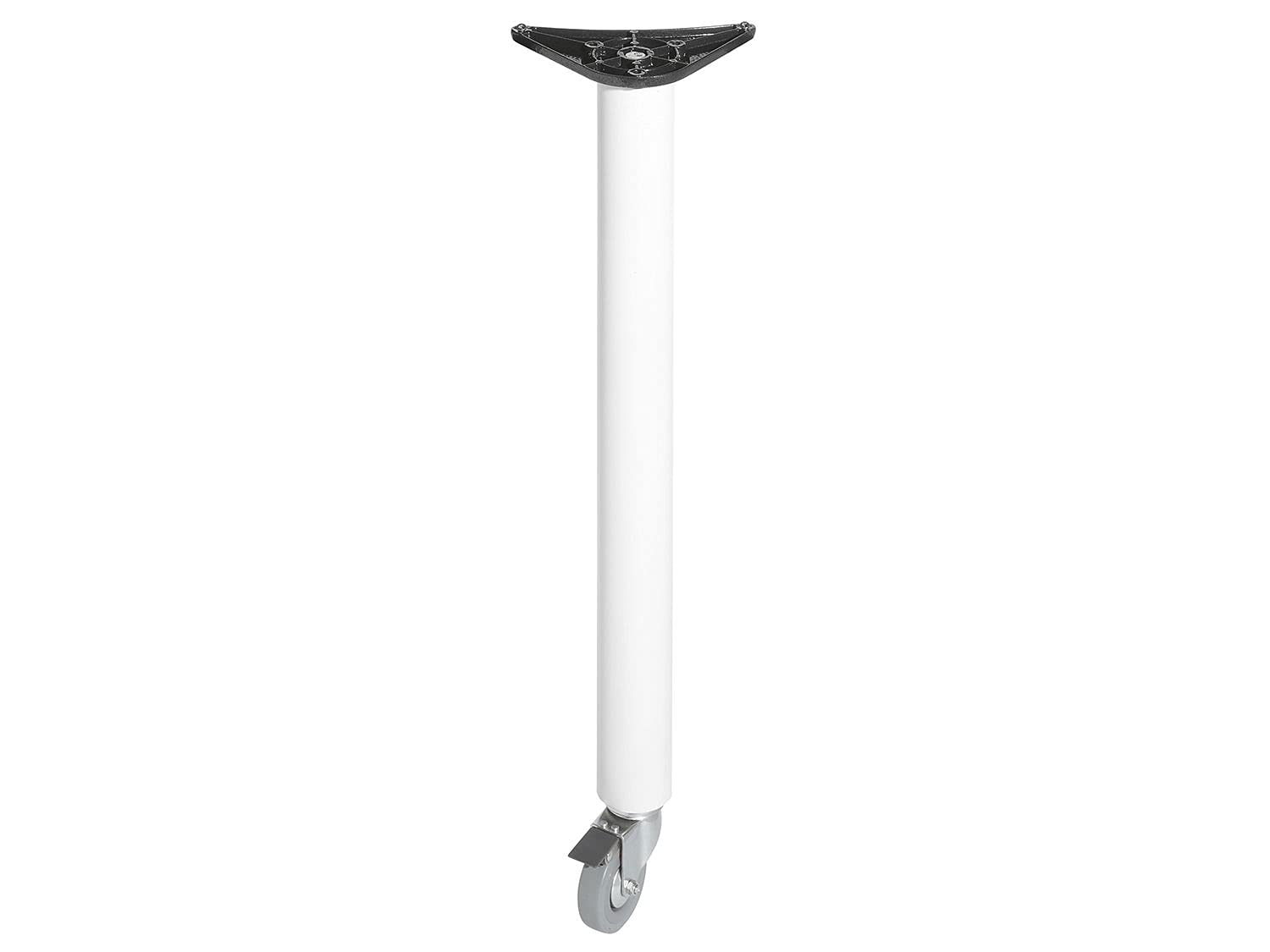 Pied blanc Amig 710 x 60 x 1,2 mm pour table de cuisine et bureau