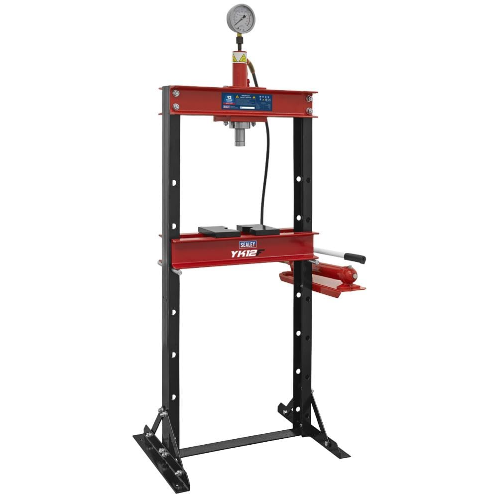  - Sealey Hydraulic Press 12 Tonne Floor Type Yk12F