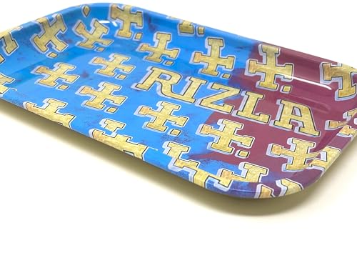 Rizla Metal Rolling Tray With The Iconic Rizla Logo