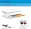 HP ENVY 6055e Wireless Color All-in-One Printer with 3 Months Free Ink with HP+ (223N1A) (Renewed)