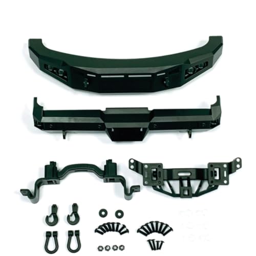 CEN Racing CD0429 Complete Black Bumper Set for F-250 Chassis Front & Rear and H