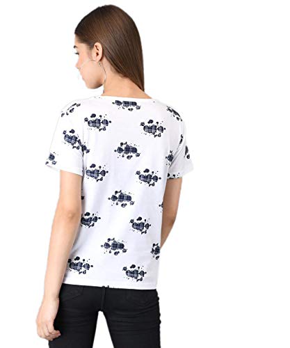Image of KOTTY Women's Graphic Regular Fit T-Shirt